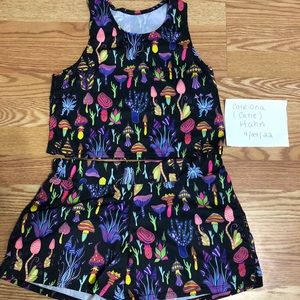 Freedom Rave Wear Shroomin’ Sport Top & Shorts